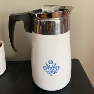 Vintage Corningware 9 cup coffee maker percolator parts